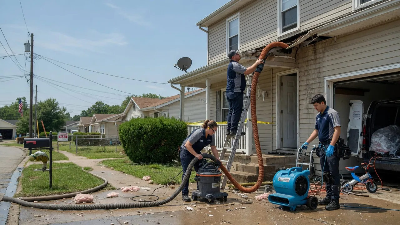 Water Damage Restoration in Homer, IL near me